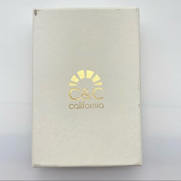 C&C California Glass Beaded Dangle earrings NWT‎ - Picture 4 of 5